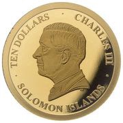 10 Dollars - Charles III Cologne Cathedral obverse image