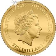 10 Dollars - Charles III Mickey Mouse obverse image
