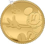 10 Dollars - Charles III Mickey Mouse, Solomon Islands, 2023 reverse image
