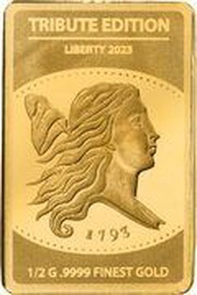 10 Dollars - Charles III Liberty 1793, Solomon Islands, 2023 reverse image