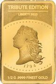 10 Dollars - Charles III Liberty 1794, Solomon Islands, 2023 reverse image