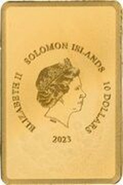 10 Dollars - Charles III Liberty 1854 obverse image
