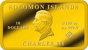 10 Dollars - Charles III High jump obverse image