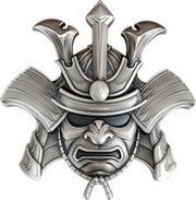 10 Dollars - Charles III Samurai Helmet, Solomon Islands, 2024 reverse image