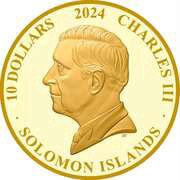 10 Dollars - Charles III Chinese Lunar Year obverse image