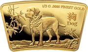 10 Dollars - Charles III Year of the Dog, Solomon Islands, 2024 reverse image