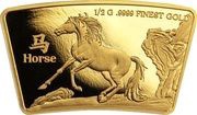 10 Dollars - Charles III Year of the Horse, Solomon Islands, 2024 reverse image