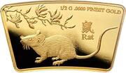 10 Dollars - Charles III Year of the Rat, Solomon Islands, 2024 reverse image