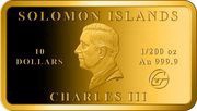 10 Dollars - Charles III China obverse image