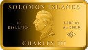 10 Dollars - Charles III Cologne obverse image