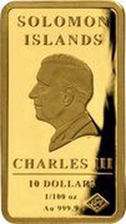 10 Dollars - Charles III UEFA 2024 obverse image