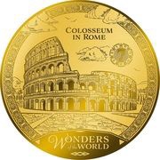 10 Dollars - Charles III Colosseum, Solomon Islands, 2024 reverse image