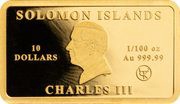 10 Dollars - Charles III Eagle obverse image