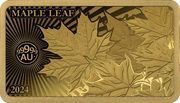 10 Dollars - Charles III Maple Leaf, Solomon Islands, 2024 reverse image