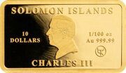 10 Dollars - Charles III Panda obverse image
