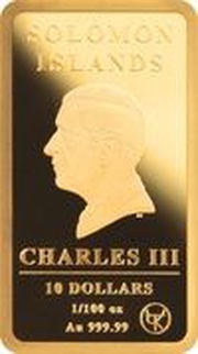 10 Dollars - Charles III World's Purest Bullion obverse image