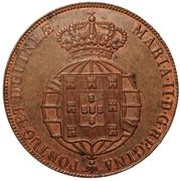 ½ Macuta - Maria II obverse image