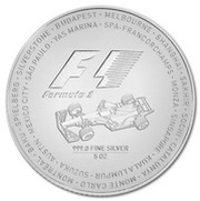 15 Dollars - Elizabeth II Formula 1, Solomon Islands, 2017 reverse image