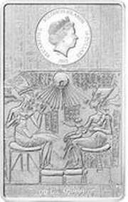 16 Dollars - Elizabeth II Nefertiti: 1/2 obverse image