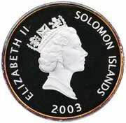 25 Dollars - Elizabeth II AV-8B Harrier II obverse image