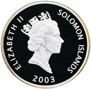 25 Dollars - Elizabeth II Me 262 obverse image