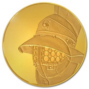 25 Dollars - Elizabeth II Gladiator's Helmet, Solomon Islands, 2018 reverse image