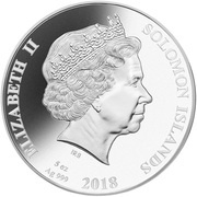 25 Dollars - Elizabeth II 1768 Cook's Voyage of Discovery obverse image