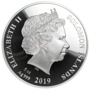 25 Dollars - Elizabeth II Apollo XI obverse image