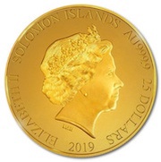 25 Dollars - Elizabeth II Davis Cup obverse image