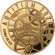 25 Dollars - Elizabeth II Autitium, Solomon Islands, 2020 reverse image