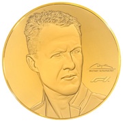 25 Dollars - Elizabeth II Michael Schumacher, Solomon Islands, 2020 reverse image