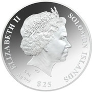 25 Dollars - Elizabeth II Charles Bridge obverse image
