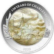 25 Dollars - Elizabeth II Charles Bridge, Solomon Islands, 2020 reverse image