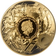 25 Dollars - Elizabeth II Gold Rush: Klondike obverse image
