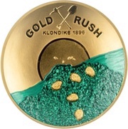 25 Dollars - Elizabeth II Gold Rush: Klondike, Solomon Islands, 2021 reverse image