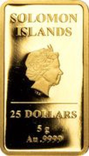 25 Dollars - Elizabeth II FIFA Classics obverse image