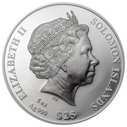 25 Dollars - Elizabeth II Pioneers of Aviation obverse image