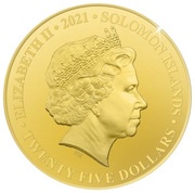 25 Dollars - Elizabeth II UEFA Euro 2020 obverse image