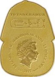 25 Dollars - Elizabeth II Mask of Tutankhamun obverse image