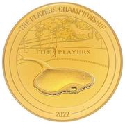 25 Dollars - Elizabeth II The Players Championship, Solomon Islands, 2022 reverse image