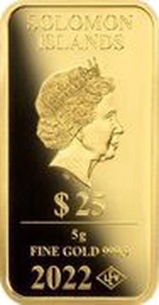 25 Dollars - Elizabeth II FIFA World Cup Qatar 2022 obverse image
