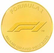 25 Dollars - Elizabeth II Formula 1, Solomon Islands, 2022 reverse image