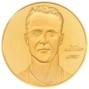 25 Dollars - Elizabeth II Michael Schumacher, Solomon Islands, 2022 reverse image