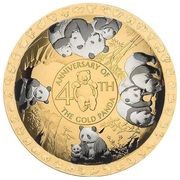 25 Dollars - Elizabeth II Panda, Solomon Islands, 2022 reverse image