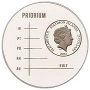 25 Dollars - Elizabeth II Priorium obverse image
