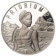 25 Dollars - Charles III Priorium, Solomon Islands, 2023 reverse image
