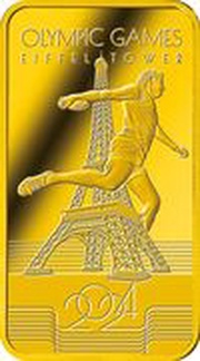25 Dollars - Charles III Discus thrower, Solomon Islands, 2024 reverse image
