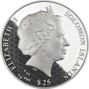 25 Dollars - Charles III Year of the Dragon obverse image