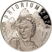 25 Dollars - Charles III Priorium, Solomon Islands, 2024 reverse image