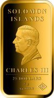 25 Dollars - Charles III Trophy obverse image